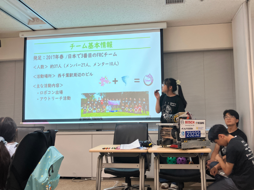 プレゼンテーションの様子