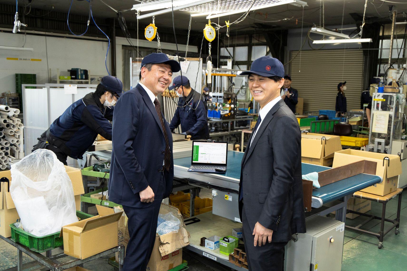 竹村製作所_工場見学の様子