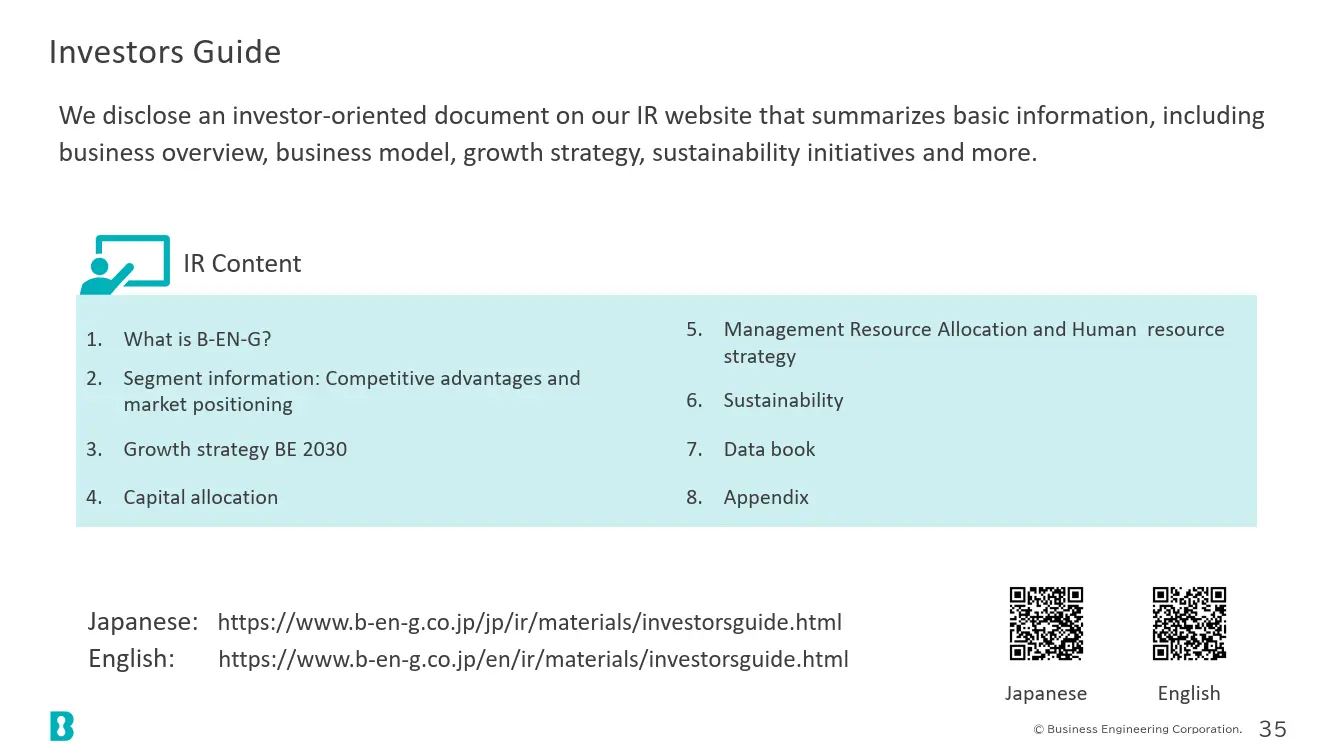 Investors Guide
